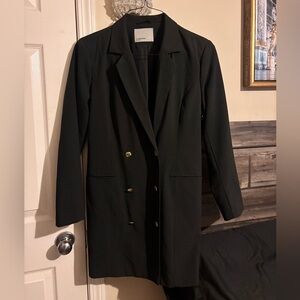 Vero Moda Black Blazer with Gold Buttons size L